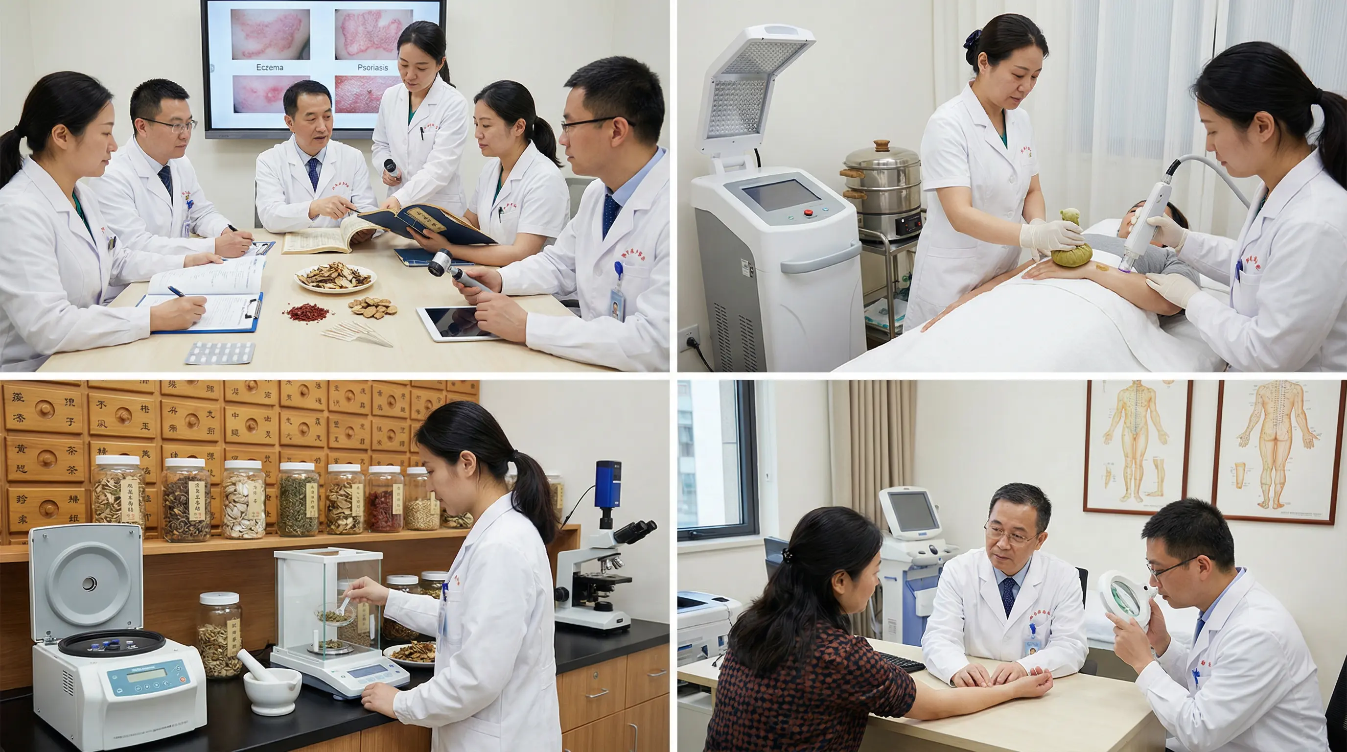 Integrated dermatology line